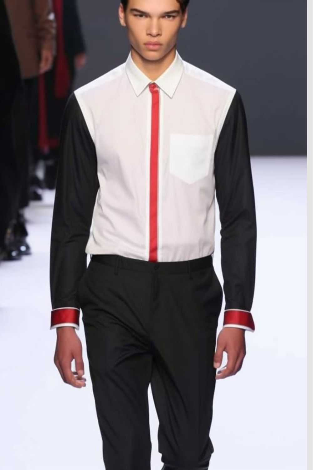 <p style="background-color:green;color:white;text-align:center;">COMING SOON</p>Men's Color-block Shirt