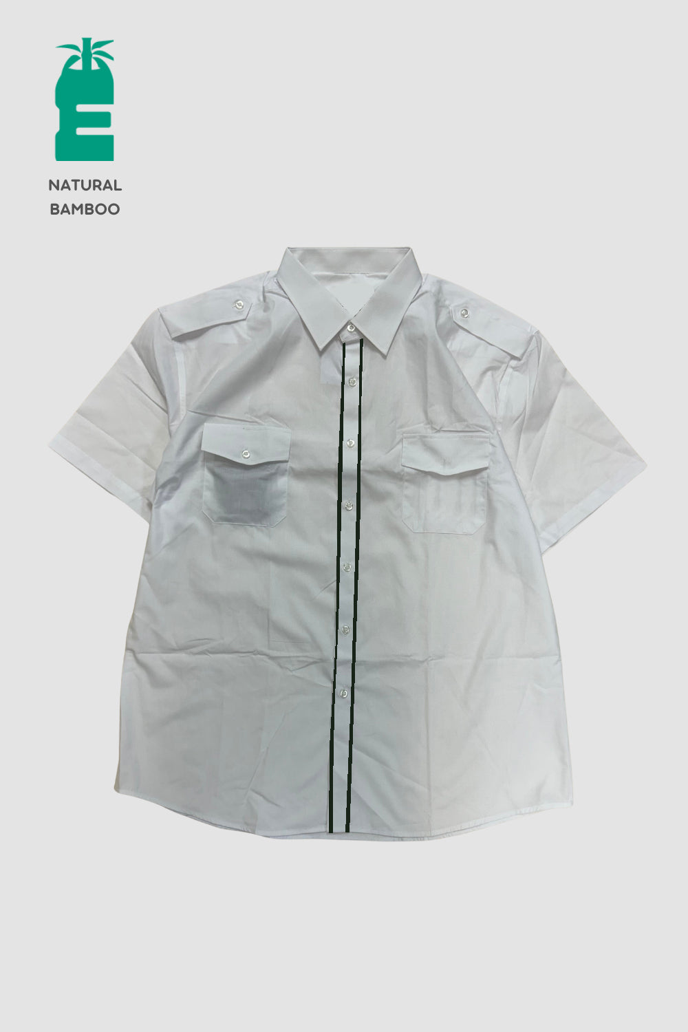 <b>WELLBORN</b> | Men's Functional Epaulets Short Sleeve Shirt