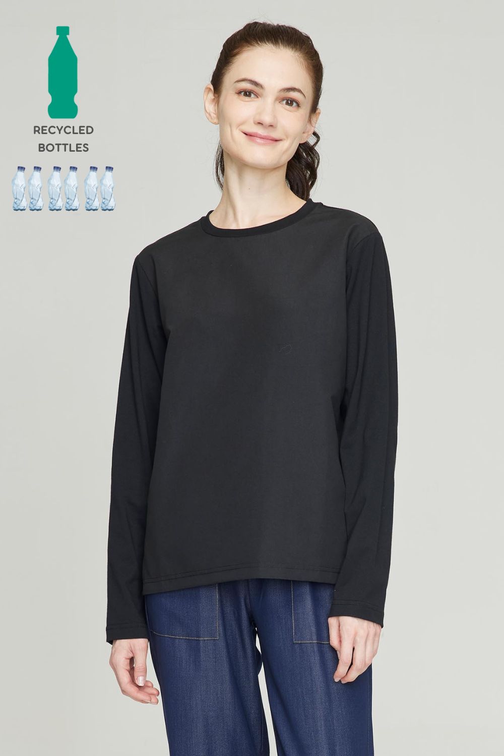 Women's BioNTex™ Recycled Long Sleeve T-shirt