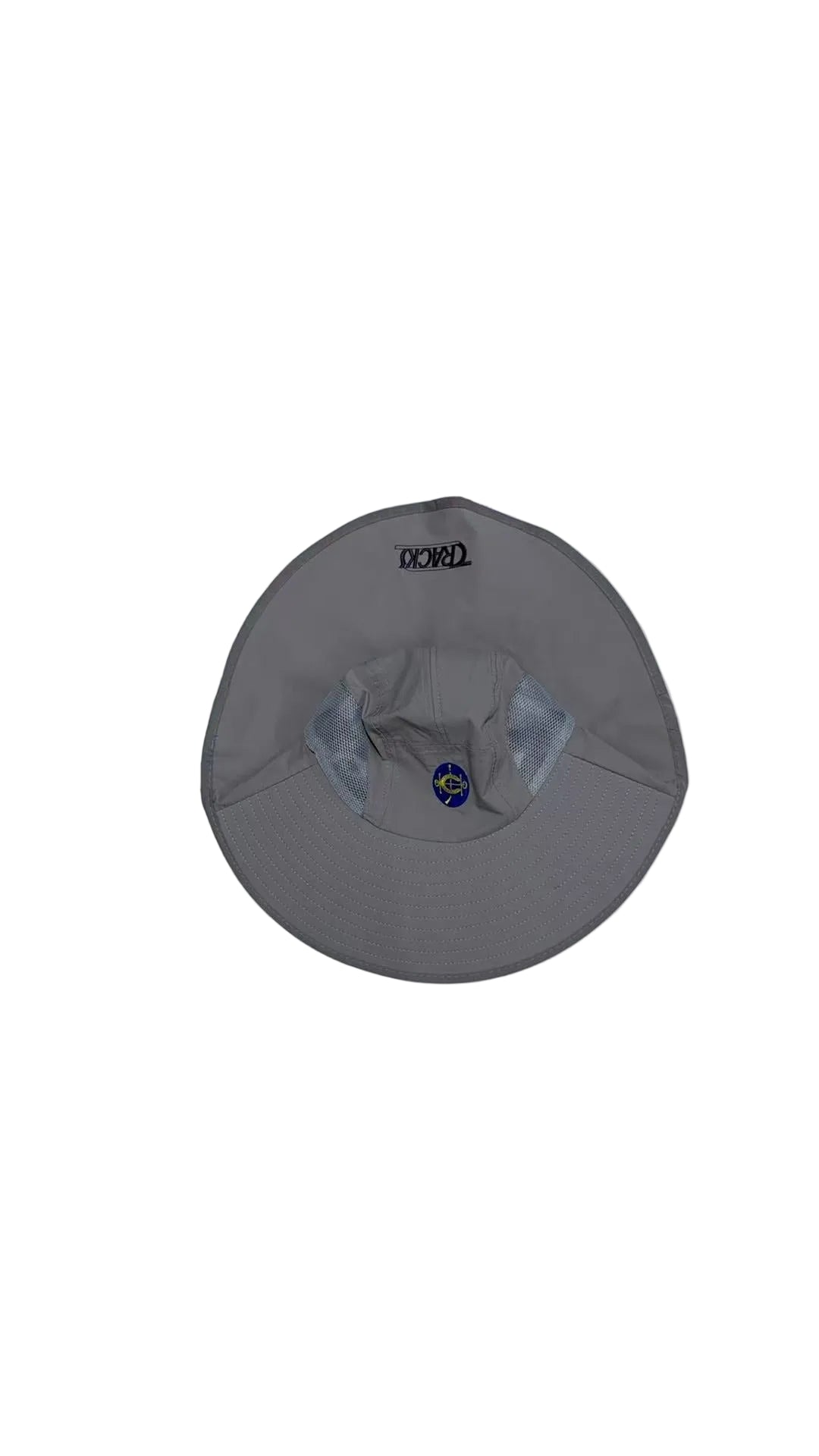 HKJC- Tracks-CAP0007-Grey Wide Brim Hat