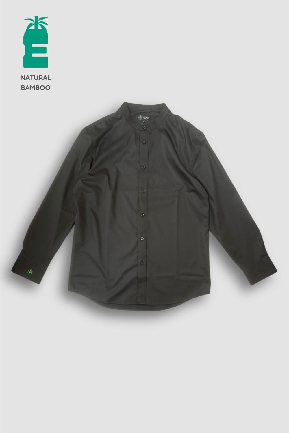 <b>Madera_Central</b> Men's Eco Round Collar Shirt