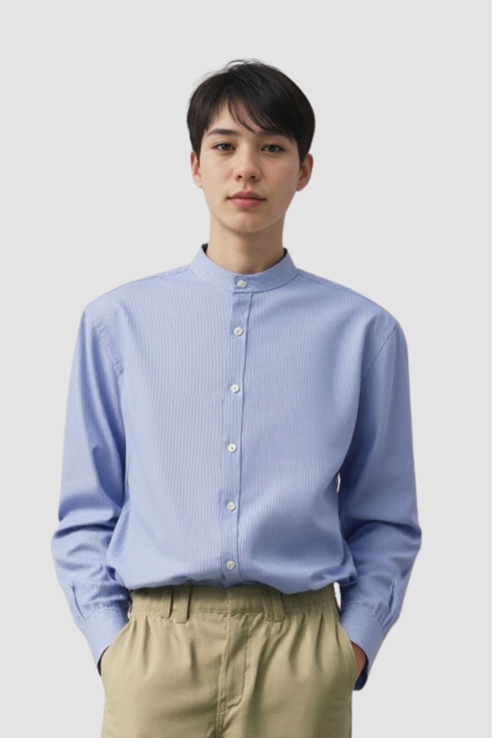 <b>Housekeeping</b> RA Males checked long sleeve shirt