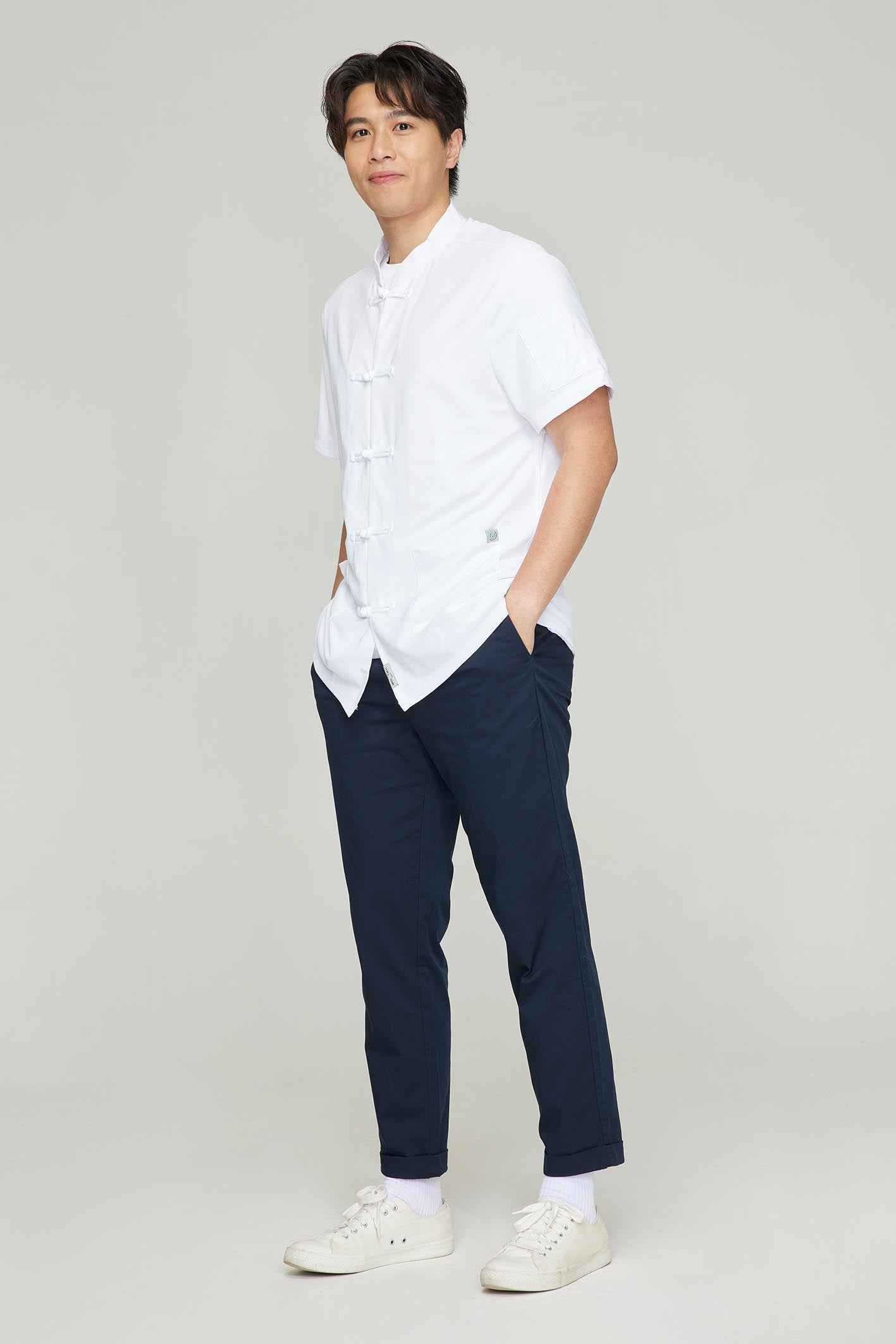 Men's BioNTex™ Chinese Style Classic Chef Coat