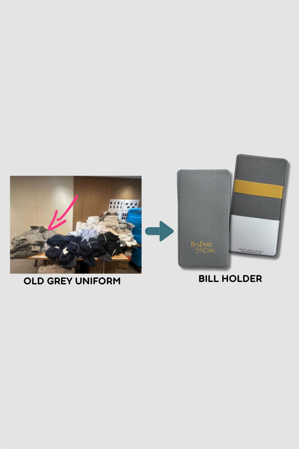 <b>Bayfare Social海灣聚 I </b> Upcycled Bill Holder