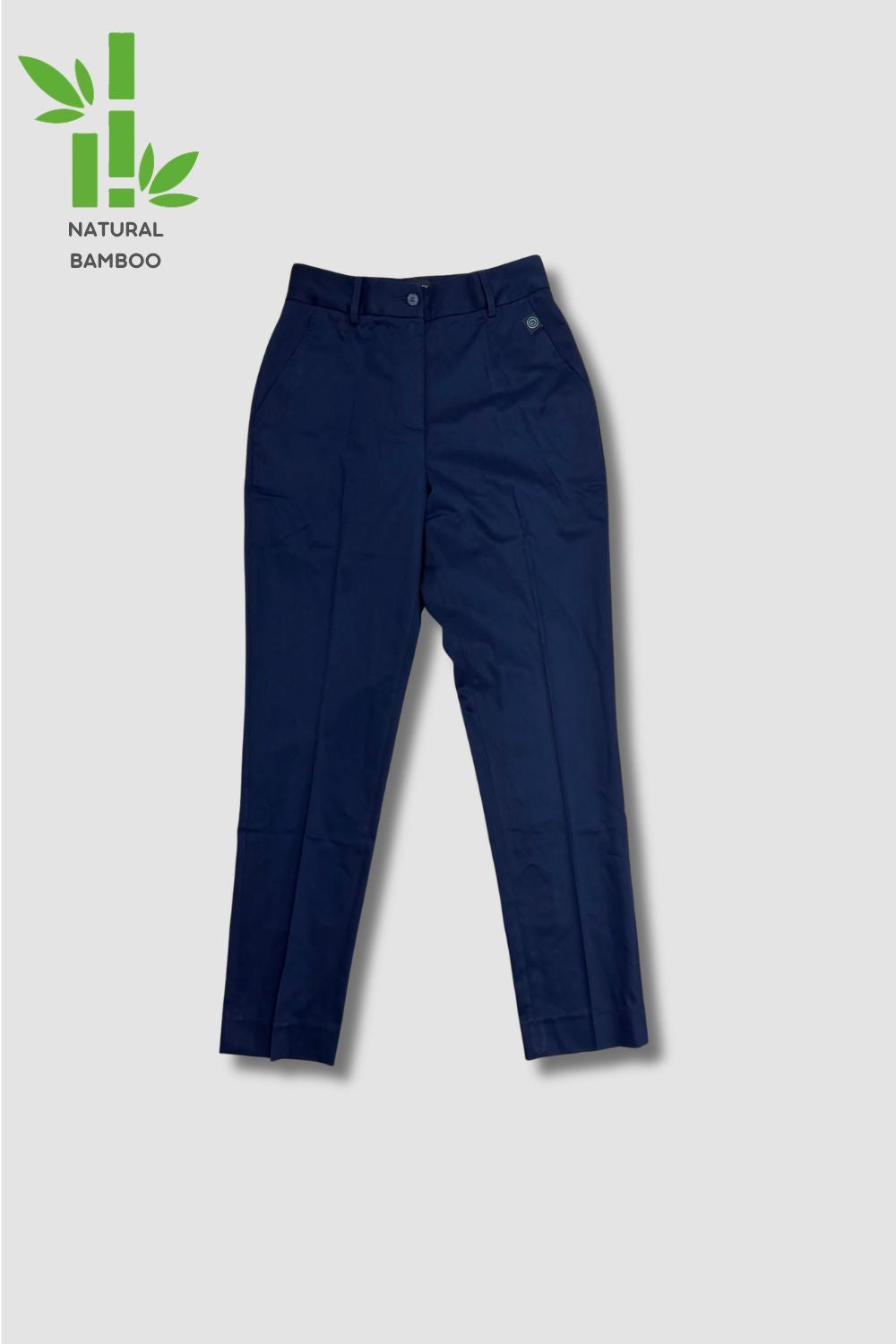 <b>ESGUniform</b> |Women's Adjustable Waistband Navy Pants_WPS0044