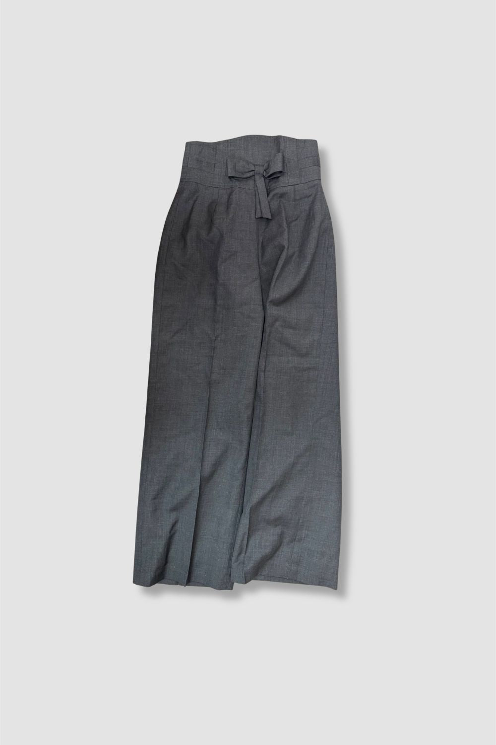<b>Holt's Cafe</b> Female's Highwaist Pants with Bowknot_WPS0060