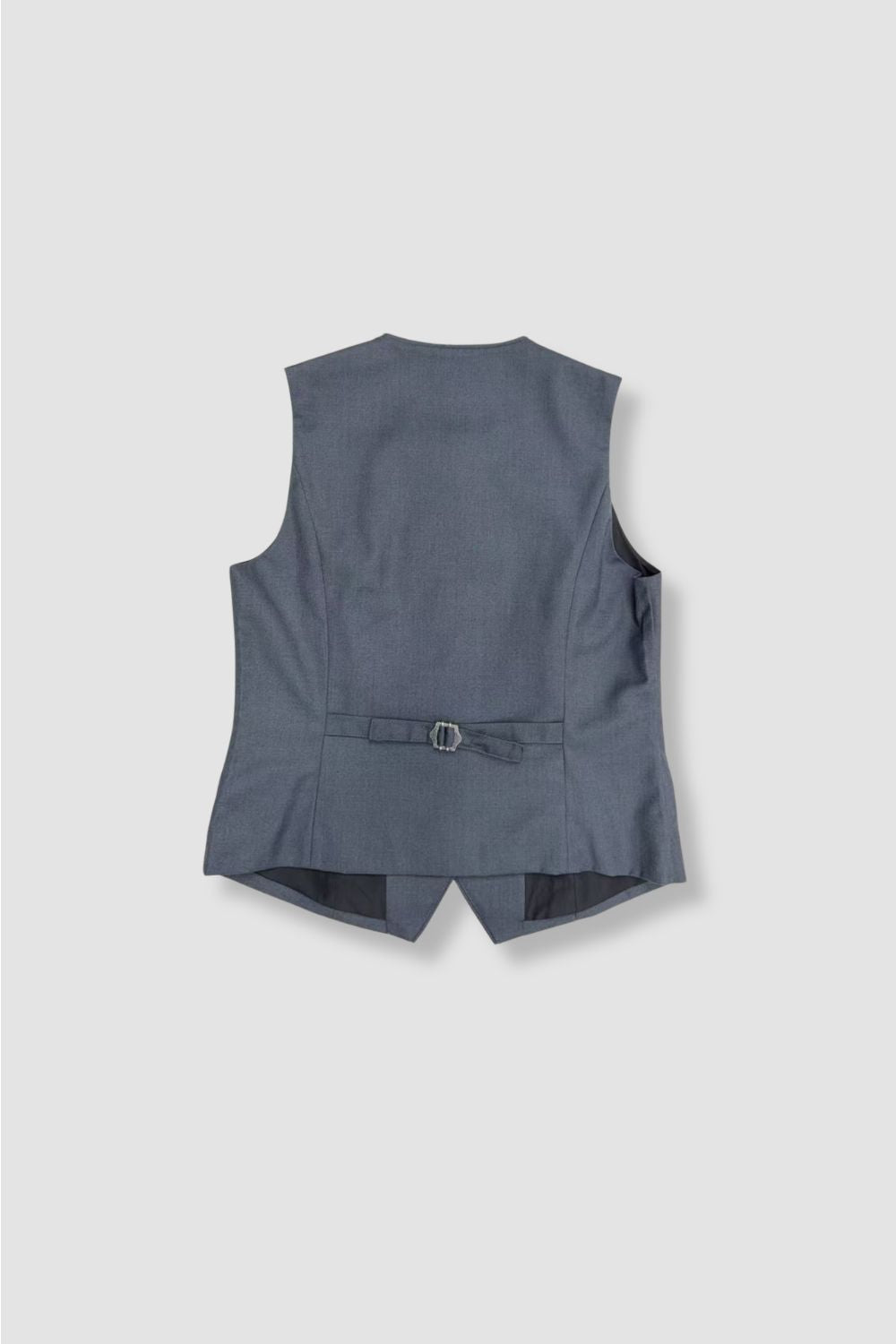 <b>HKCEC F&B Catering_Casual Labour</b> | Female Round Grey Waistcoat (no piping) WVT0003A