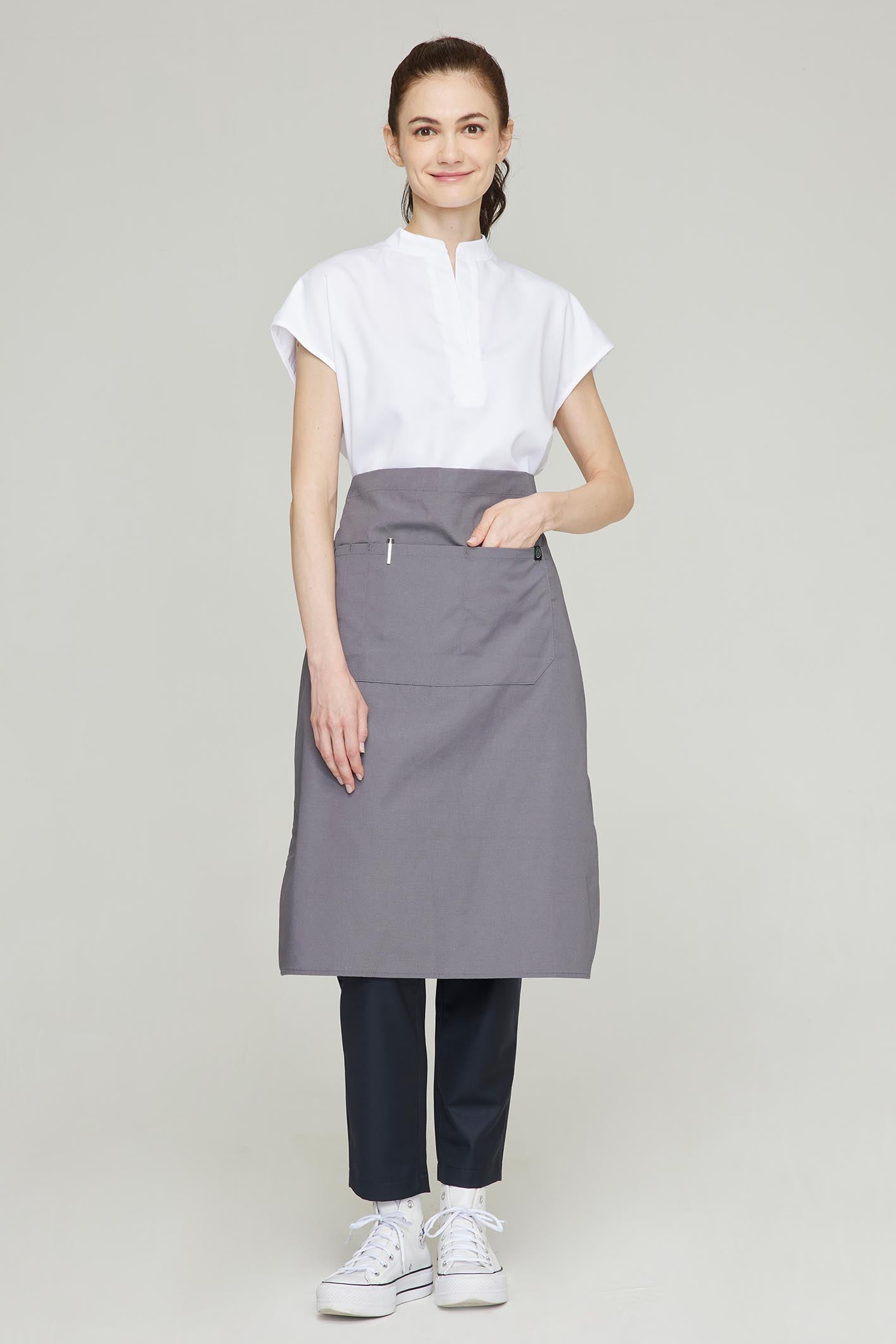 Unisex BioNTex™ Emb Waist Apron