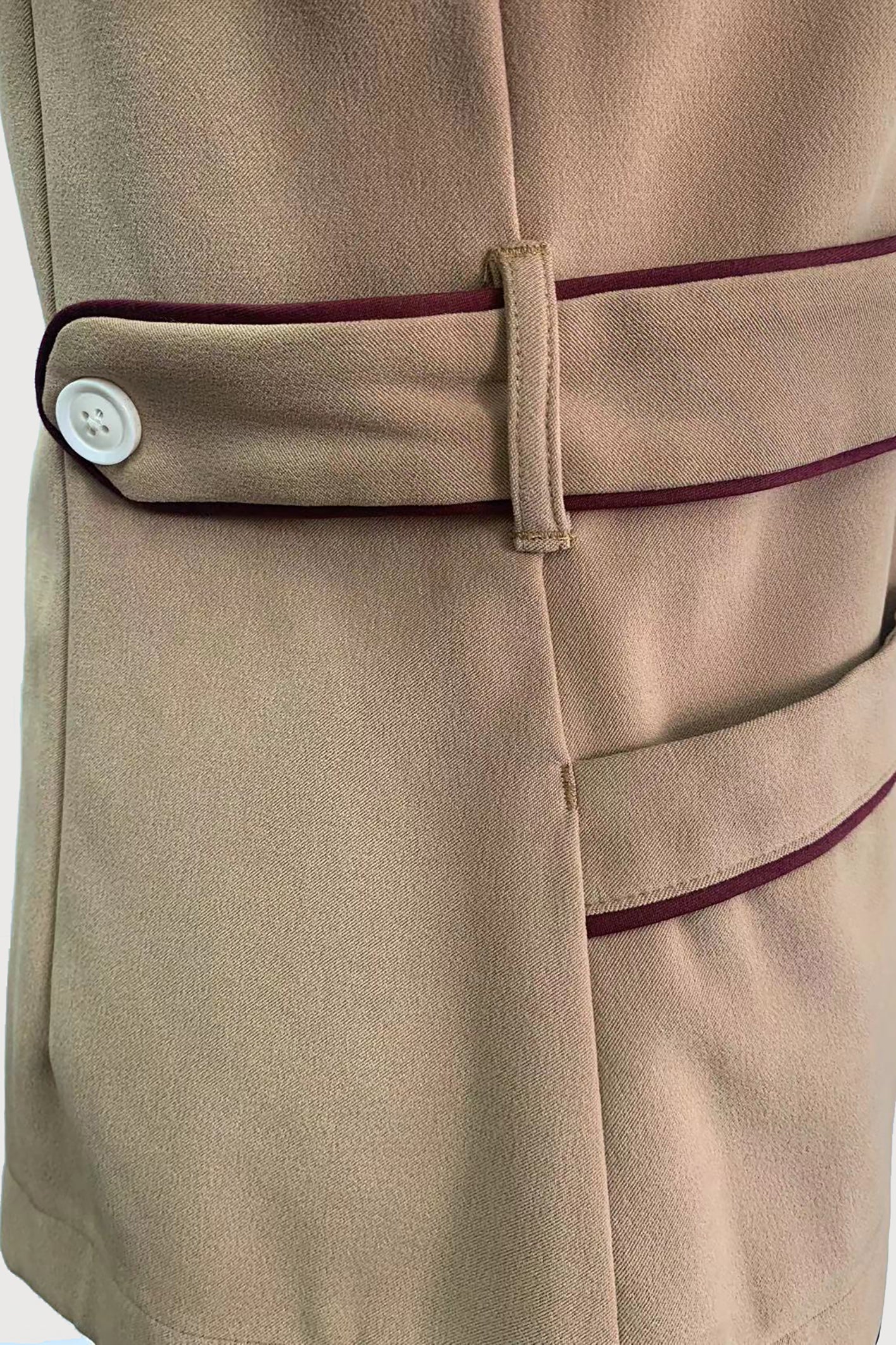 Women's BioNTex™ Hidden Placket Contrast Piping Shirket