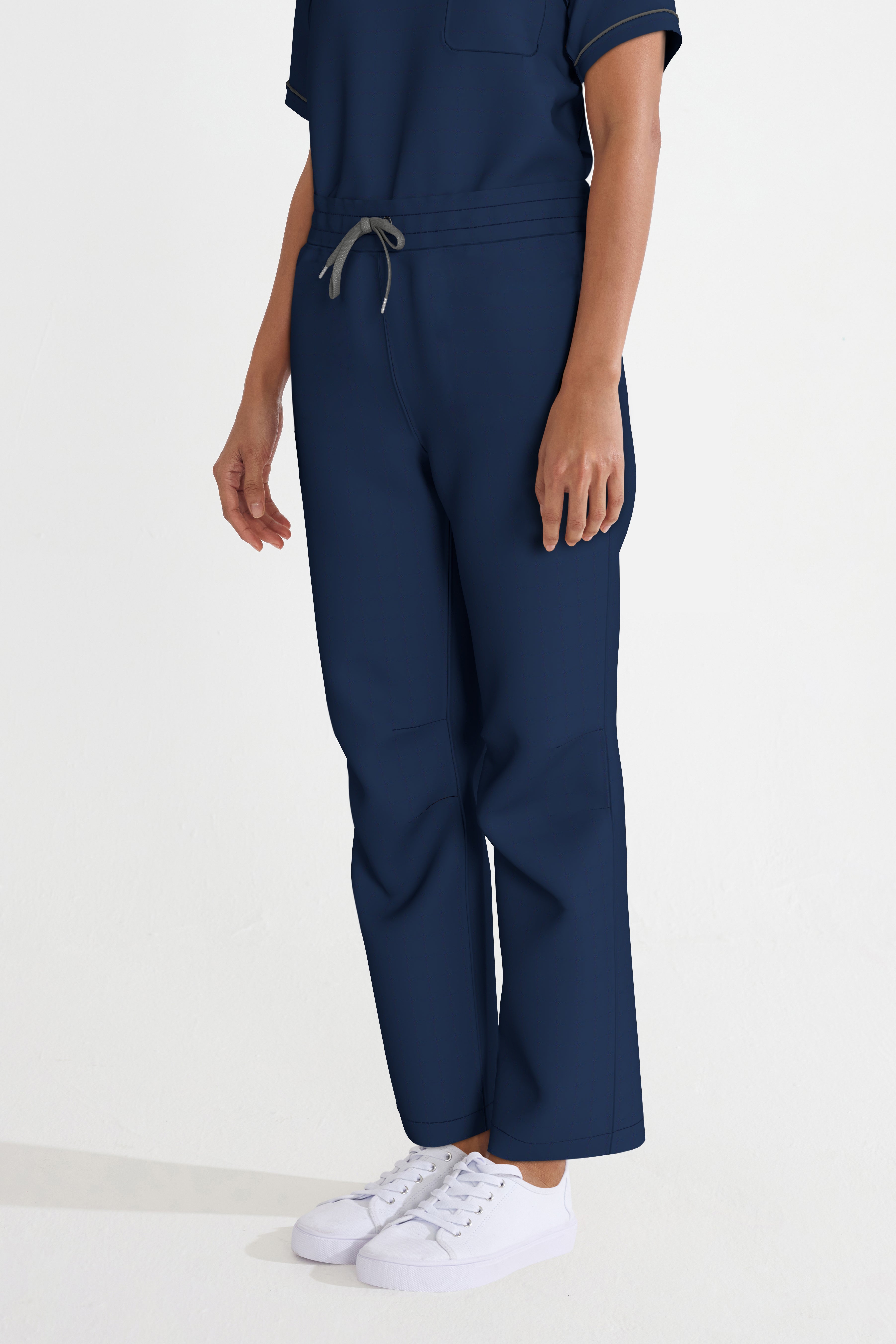 Women's BioNTex™ Scrub Pants with Contrast String