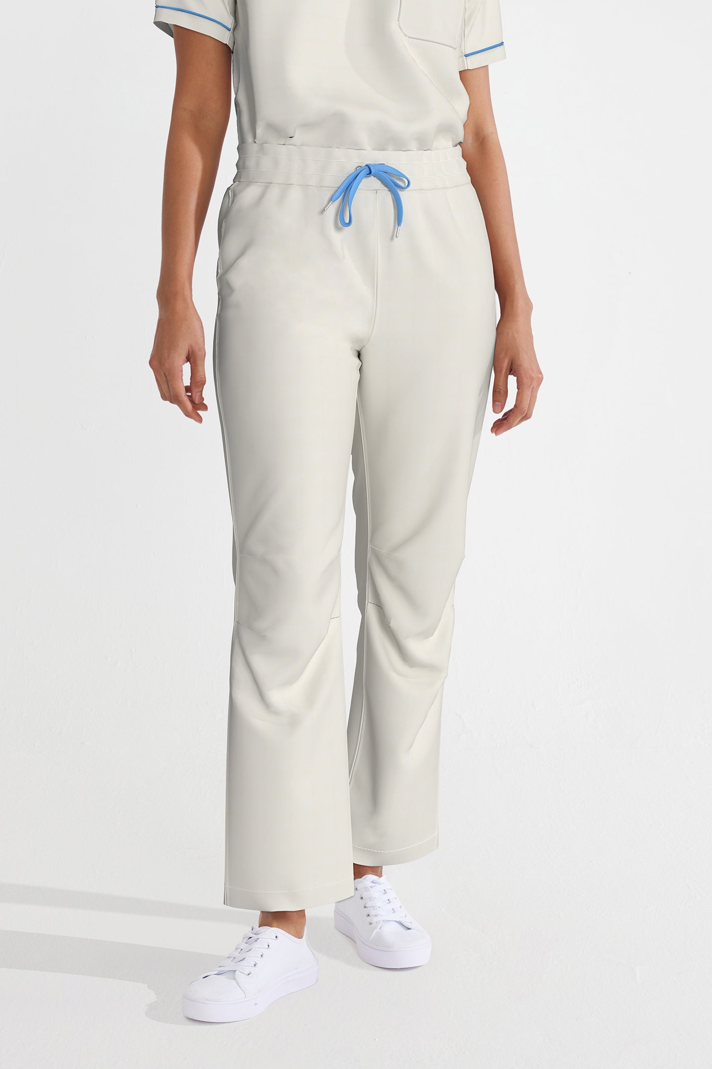 Women's BioNTex™ Scrub Pants with Contrast String