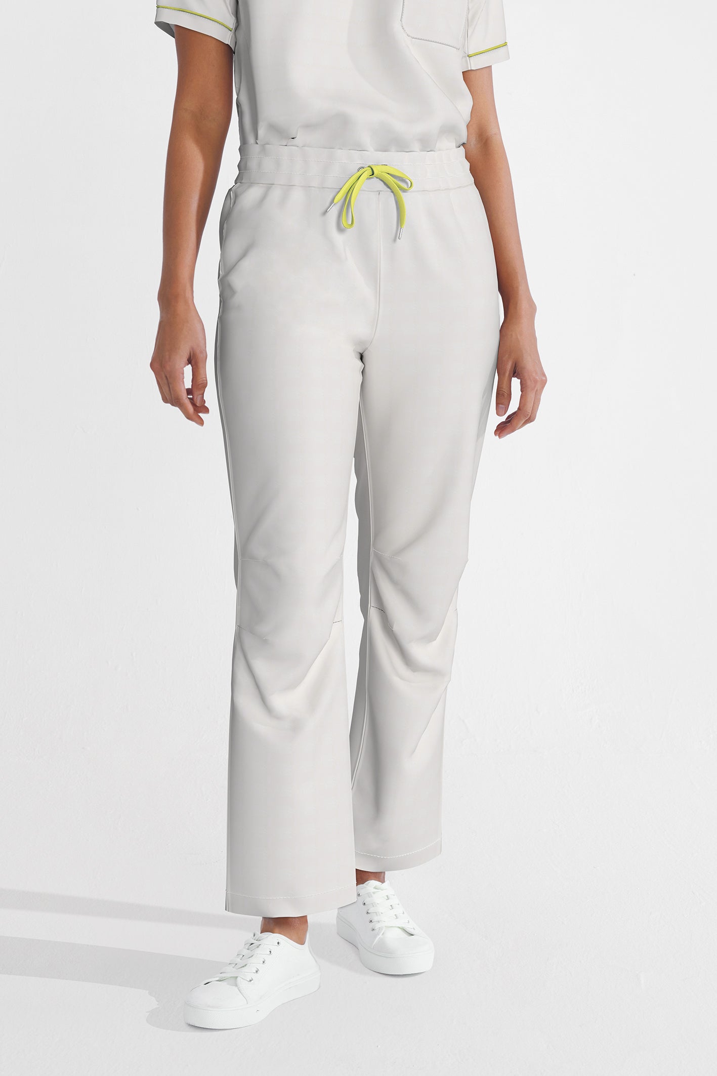 Women's BioNTex™ Scrub Pants with Contrast String