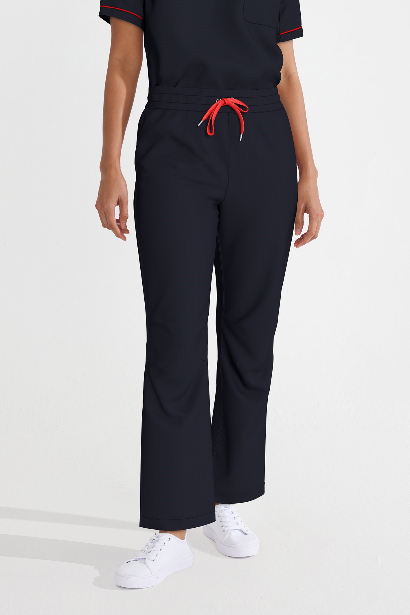 Women's BioNTex™ Scrub Pants with Contrast String