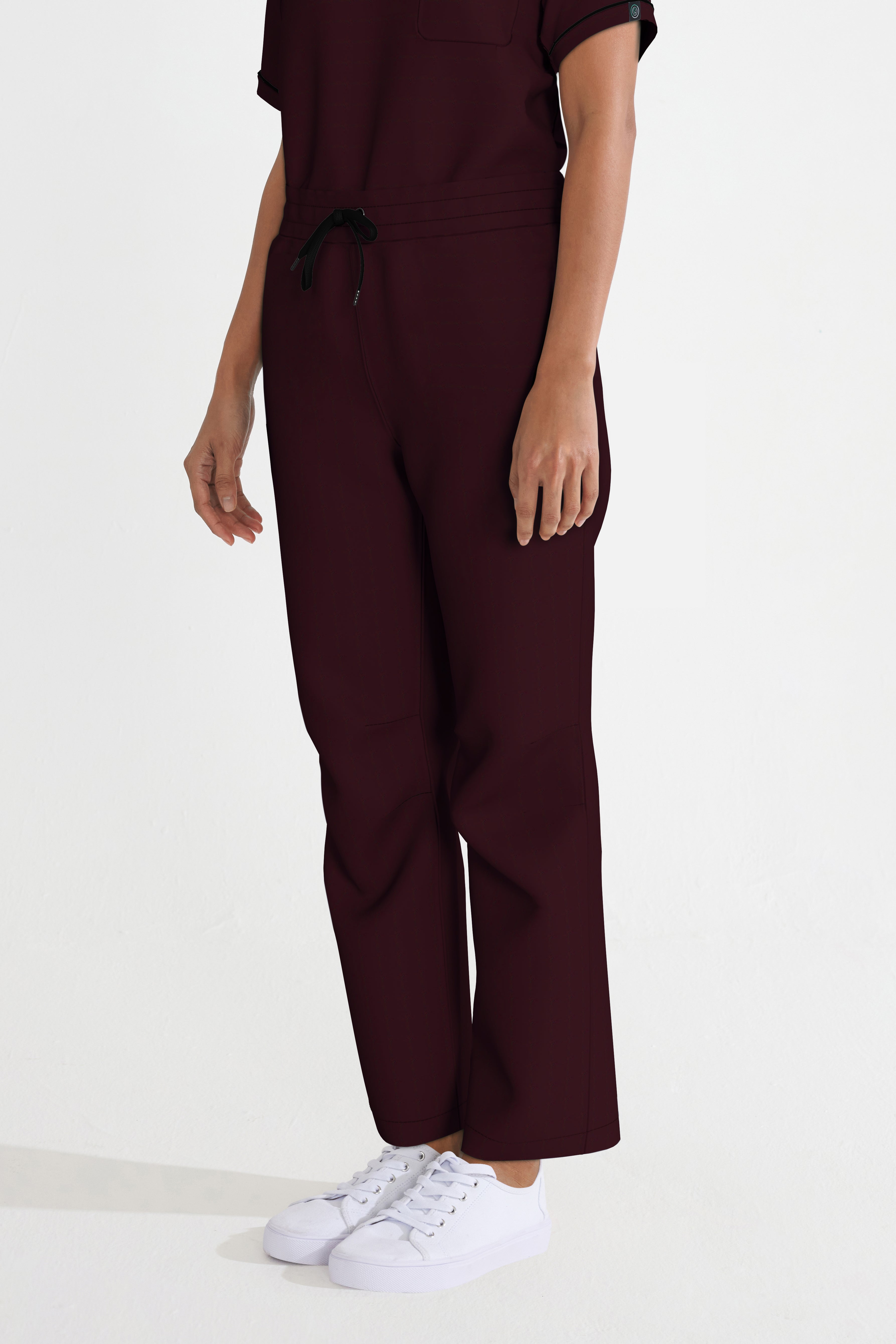 Women's BioNTex™ Scrub Pants with Contrast String