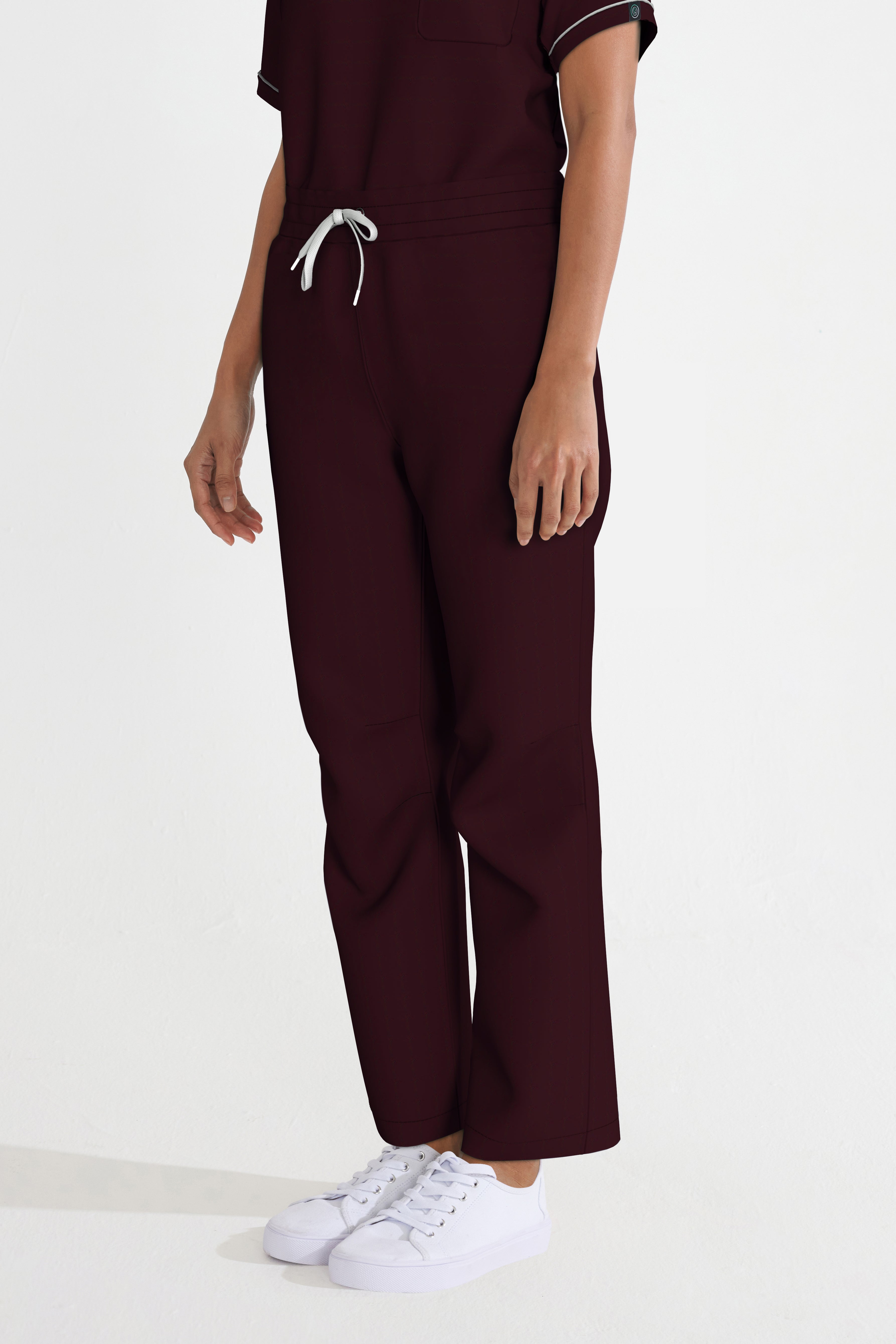 Women's BioNTex™ Scrub Pants with Contrast String