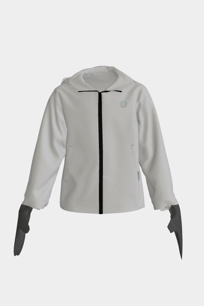 Kid's BioNTex™ Hooded Windbreaker With Hand Mittens