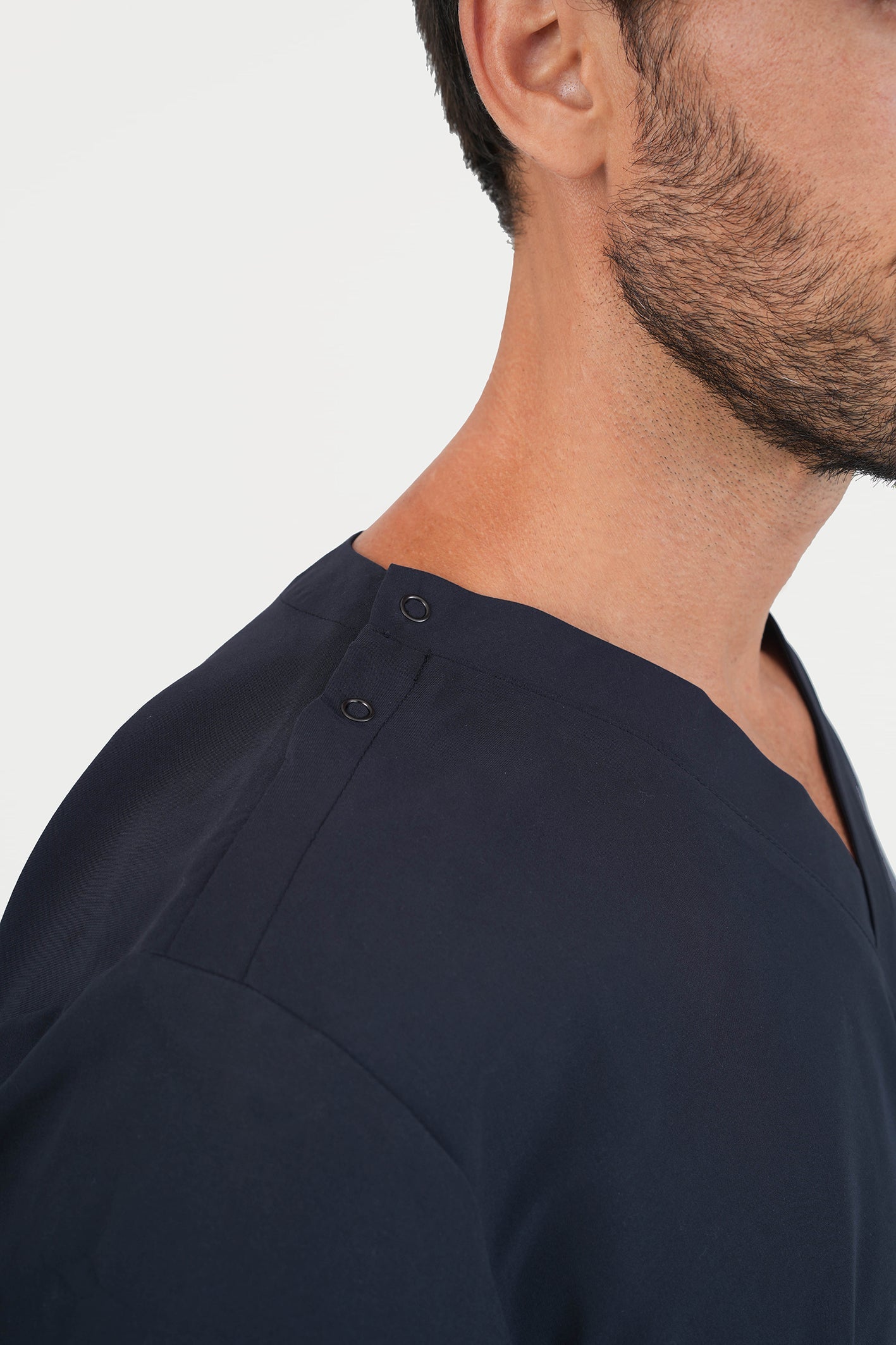 Men's BioNTex™ Contrast Scrub Top