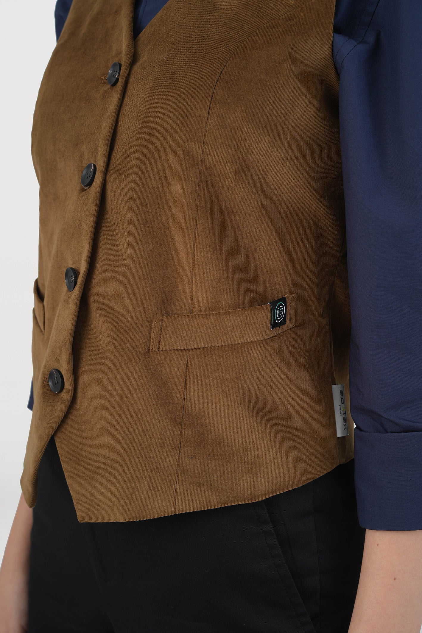 Women's BioNTex™ Corduroy Waistcoat