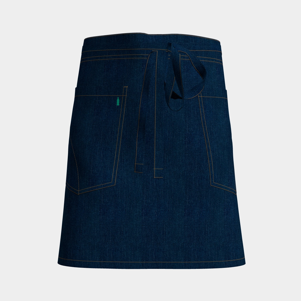 <b>HOTEL ICON - Green</b>  Half Apron