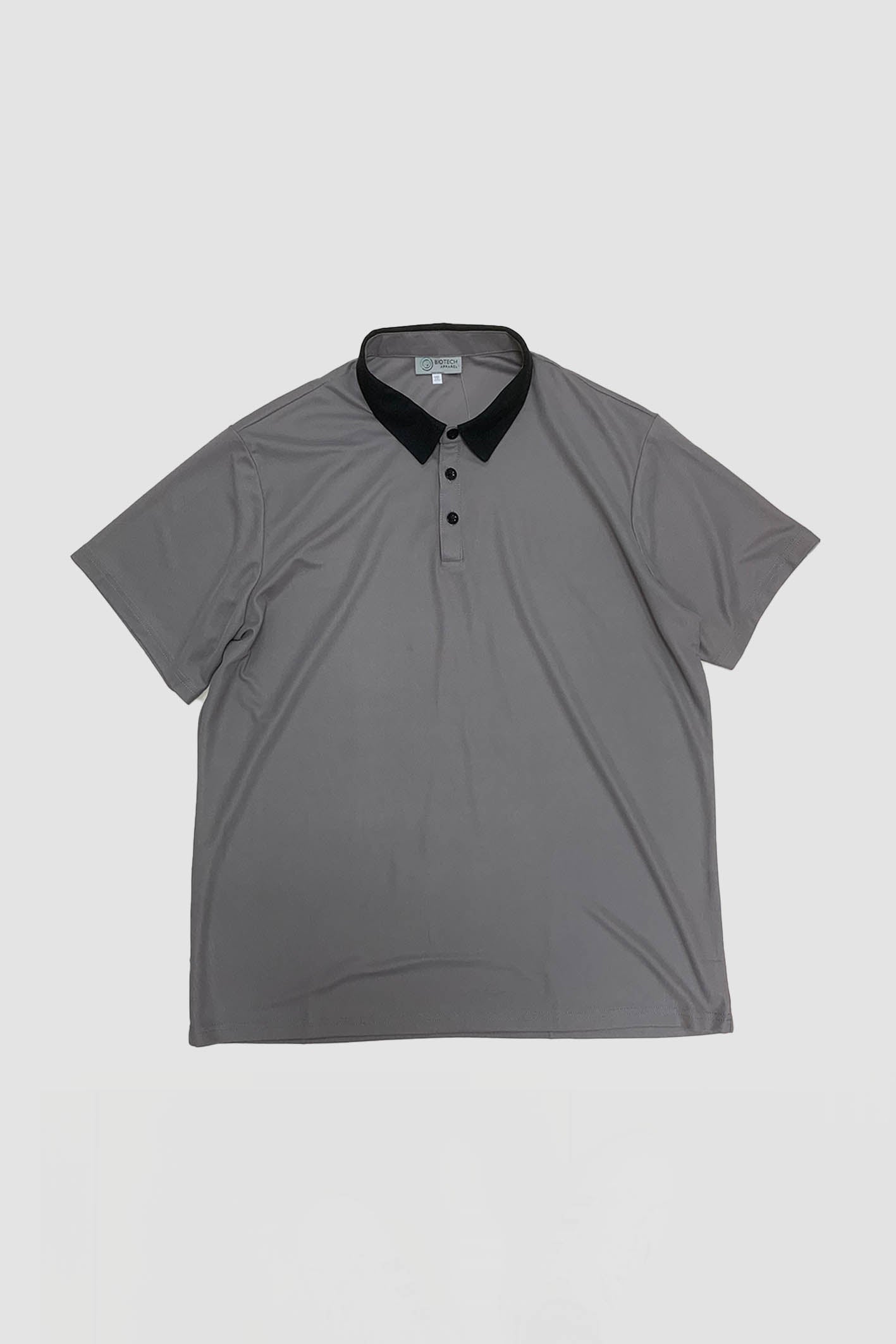 Men's BioNTex™ Contrast Collar Solid Polo Shirt