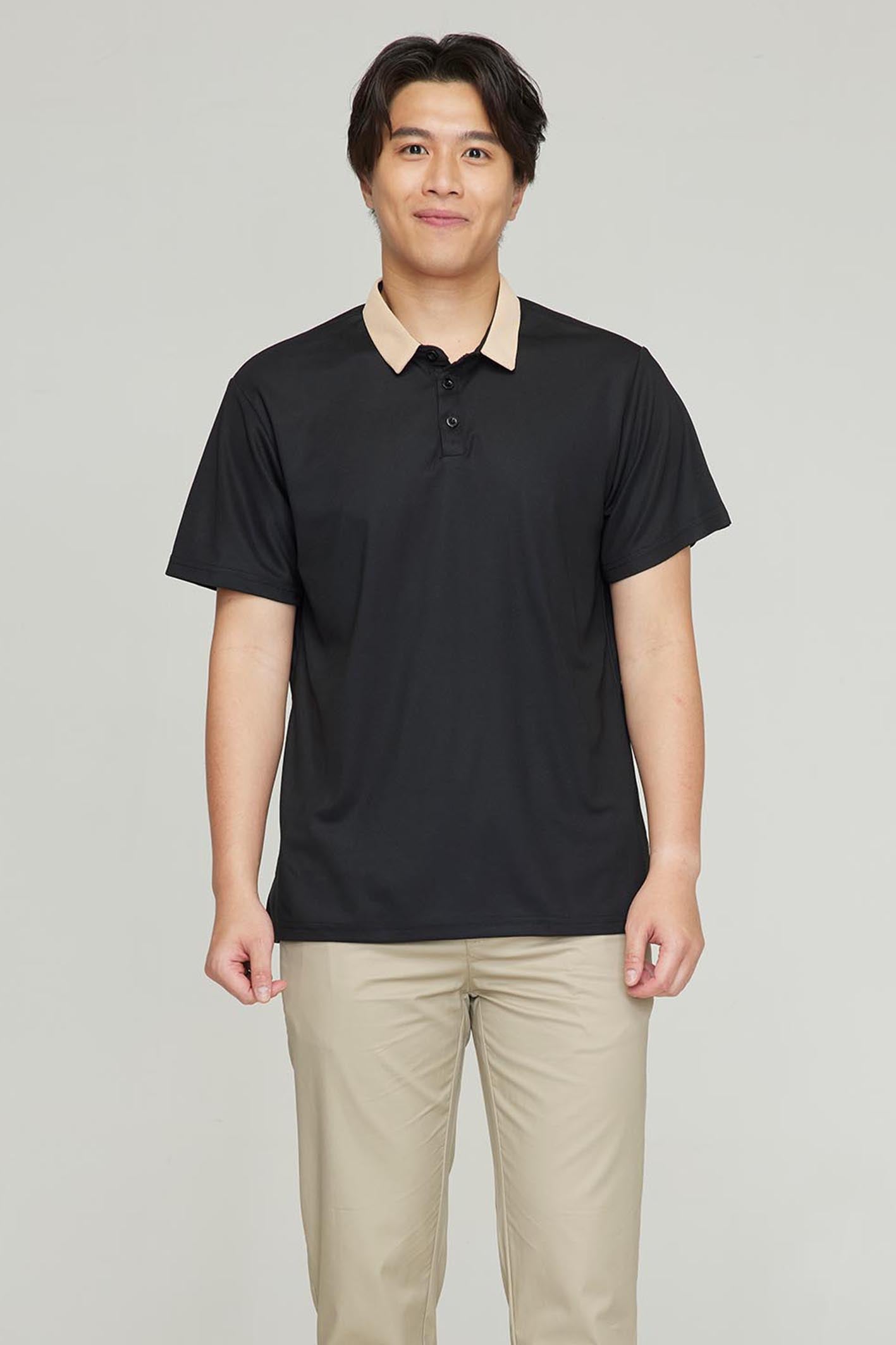 Men's BioNTex™ Mixed Fabric Polo Short Sleeve