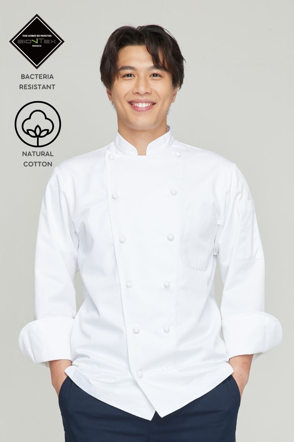 Unisex BioNTex™ Classic Chef Coat