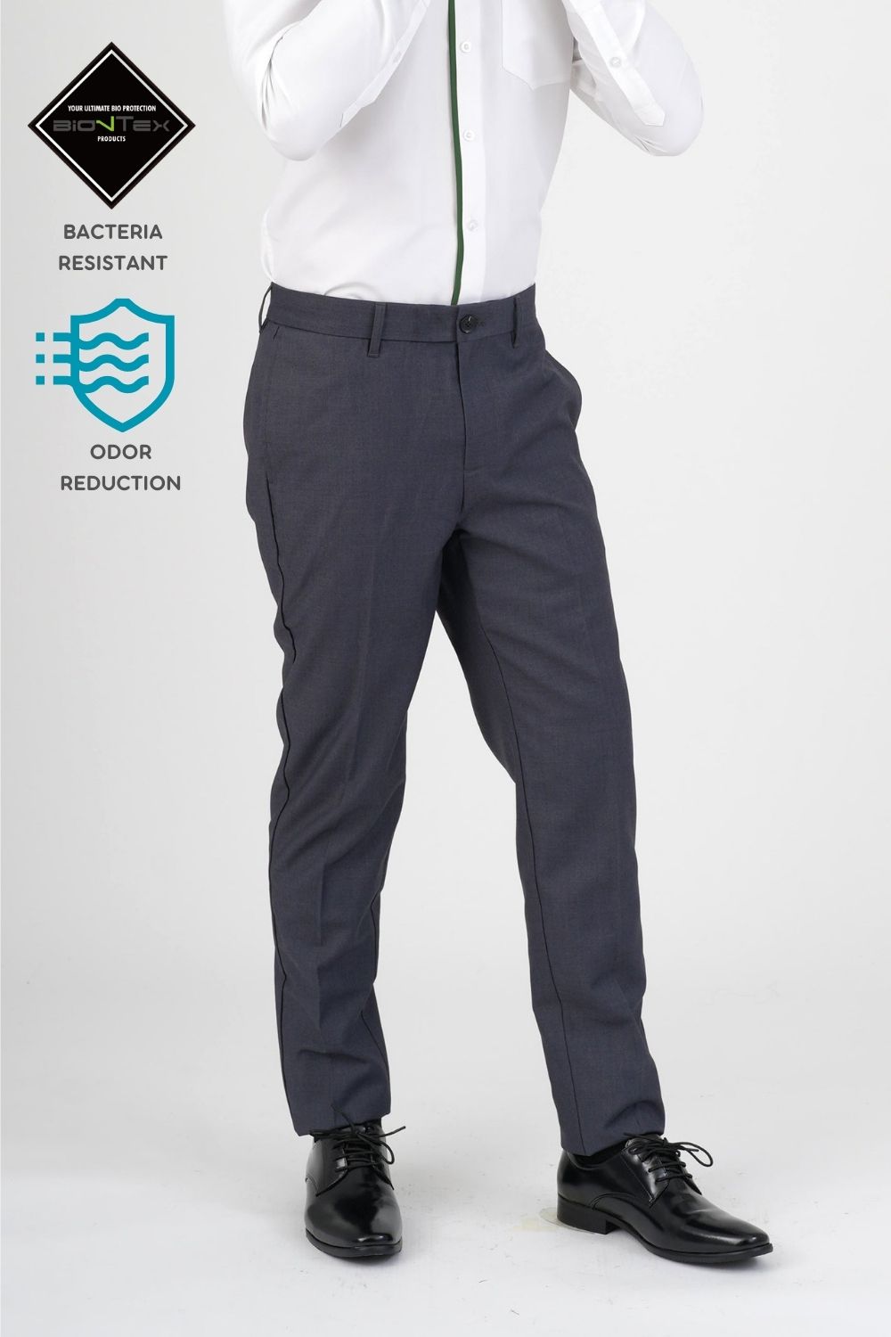 Men's BioNTex™ Flat Front Formal Pants