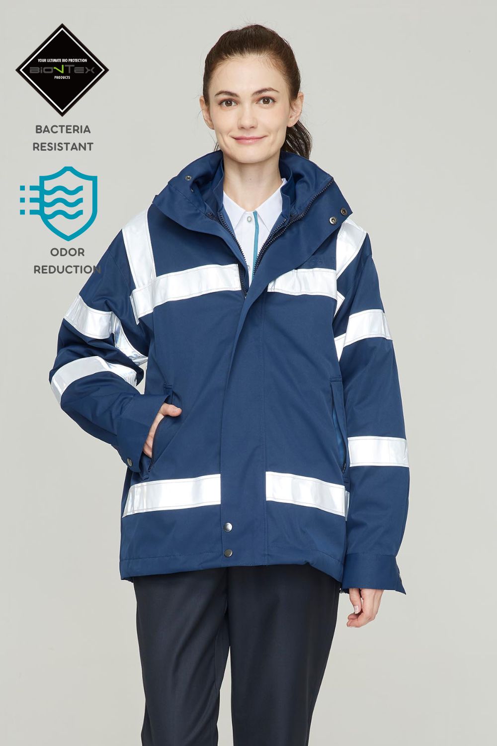 Unisex BioNTex™ Double Layered Quilted Jacket