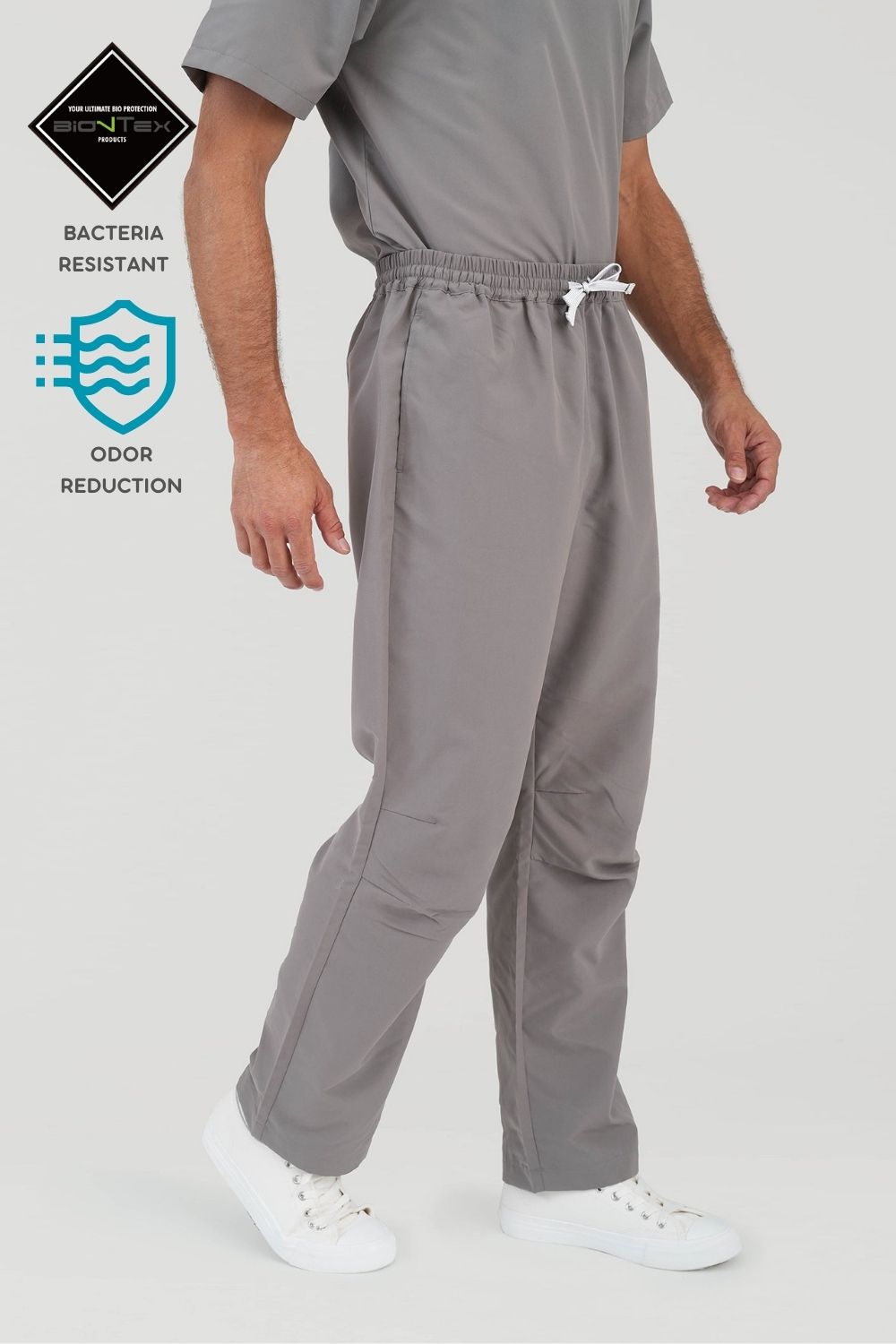 Men's BioNTex™ Scrub Pants with Contrast String