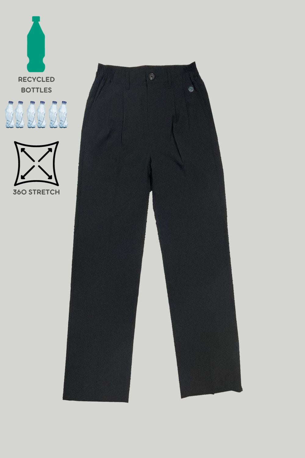 Men's BioNTex™ Eco Straight Fit With Active Waist Pants