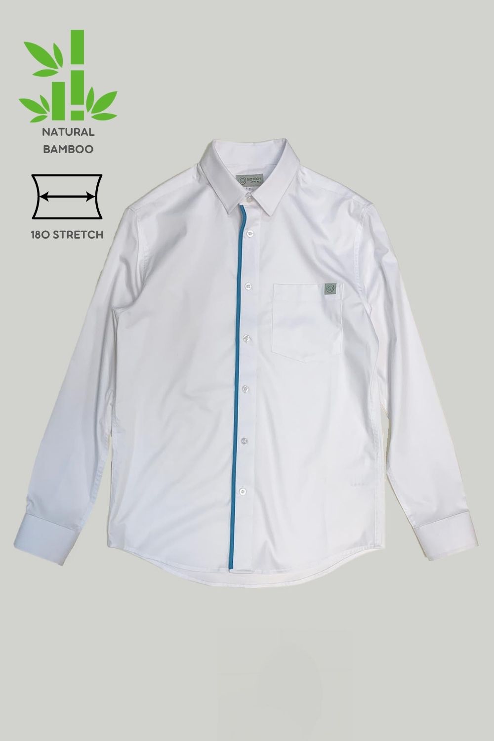 Men's BioNTex™ Eco Single Piping Shirt