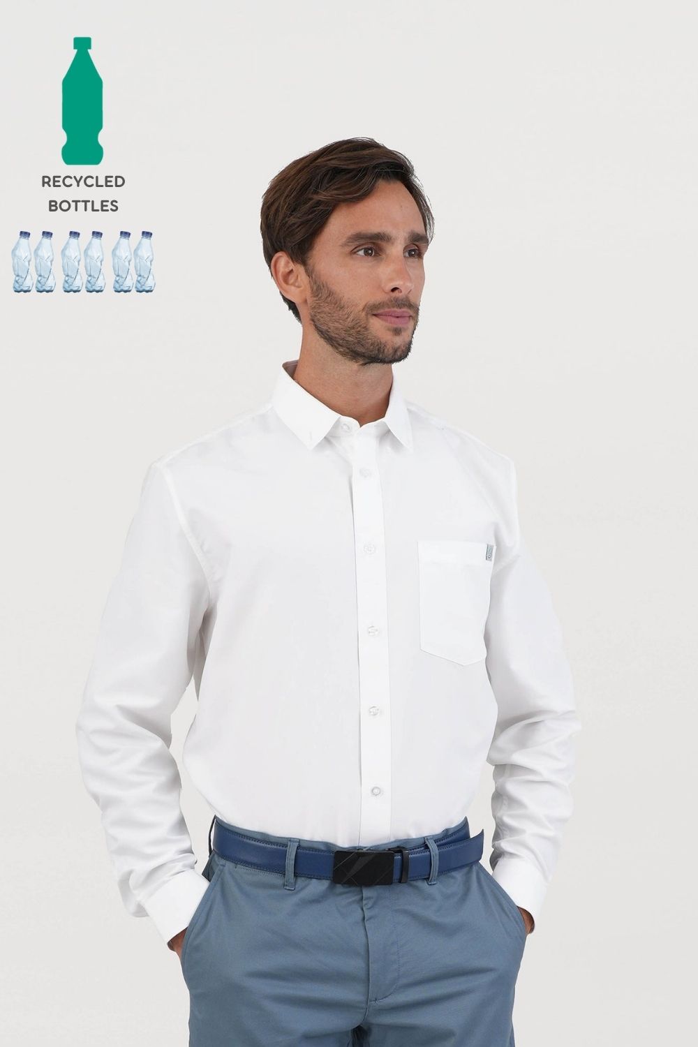 Men's BioNTex™ Eco Button Down Collar Shirt
