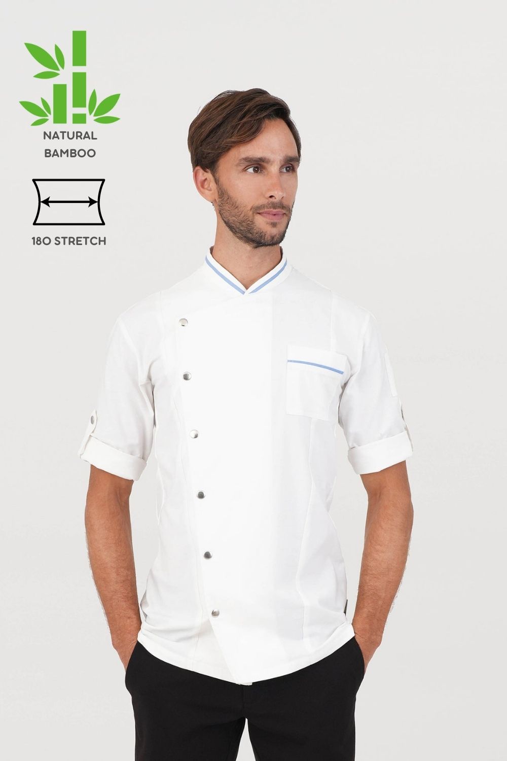 Unisex BioNTex™ Breathable Chef Coat