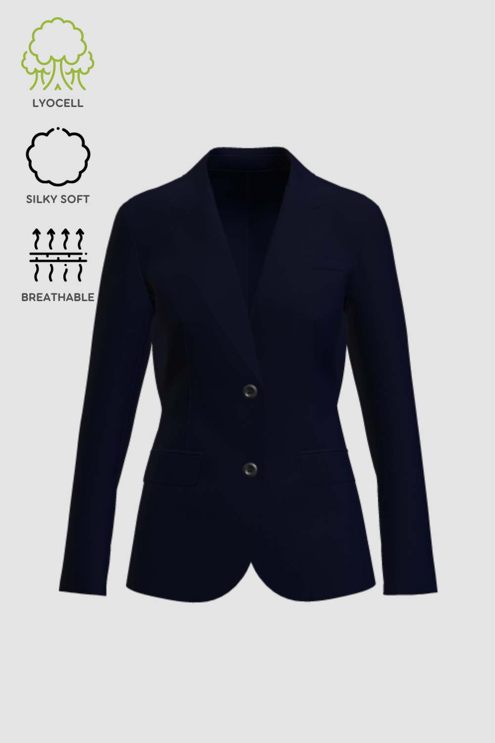 <b>HKCEC</b> Women's Eco Formal Blazer