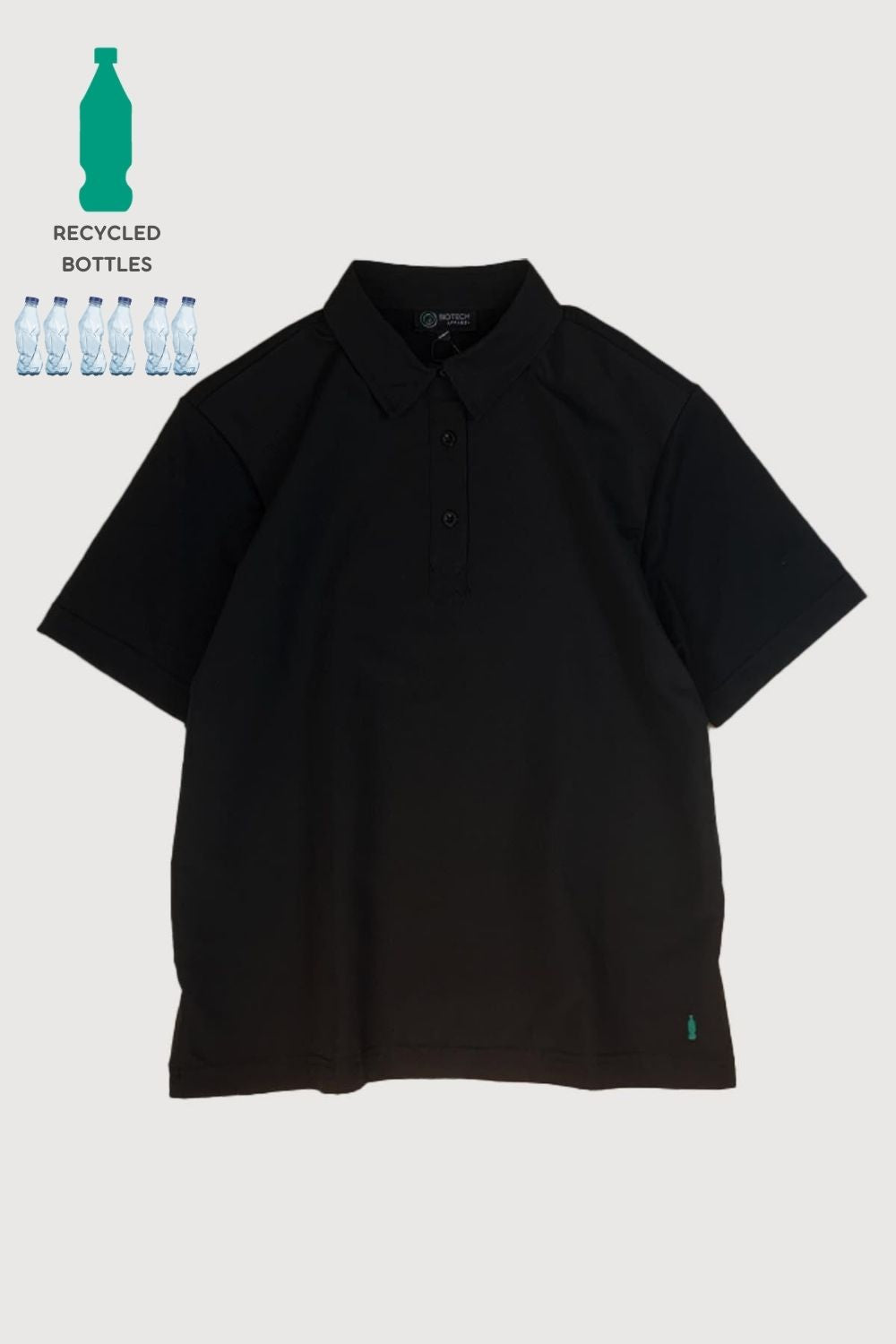 Men's BioNTex™ Mixed Fabric Polo Short Sleeve