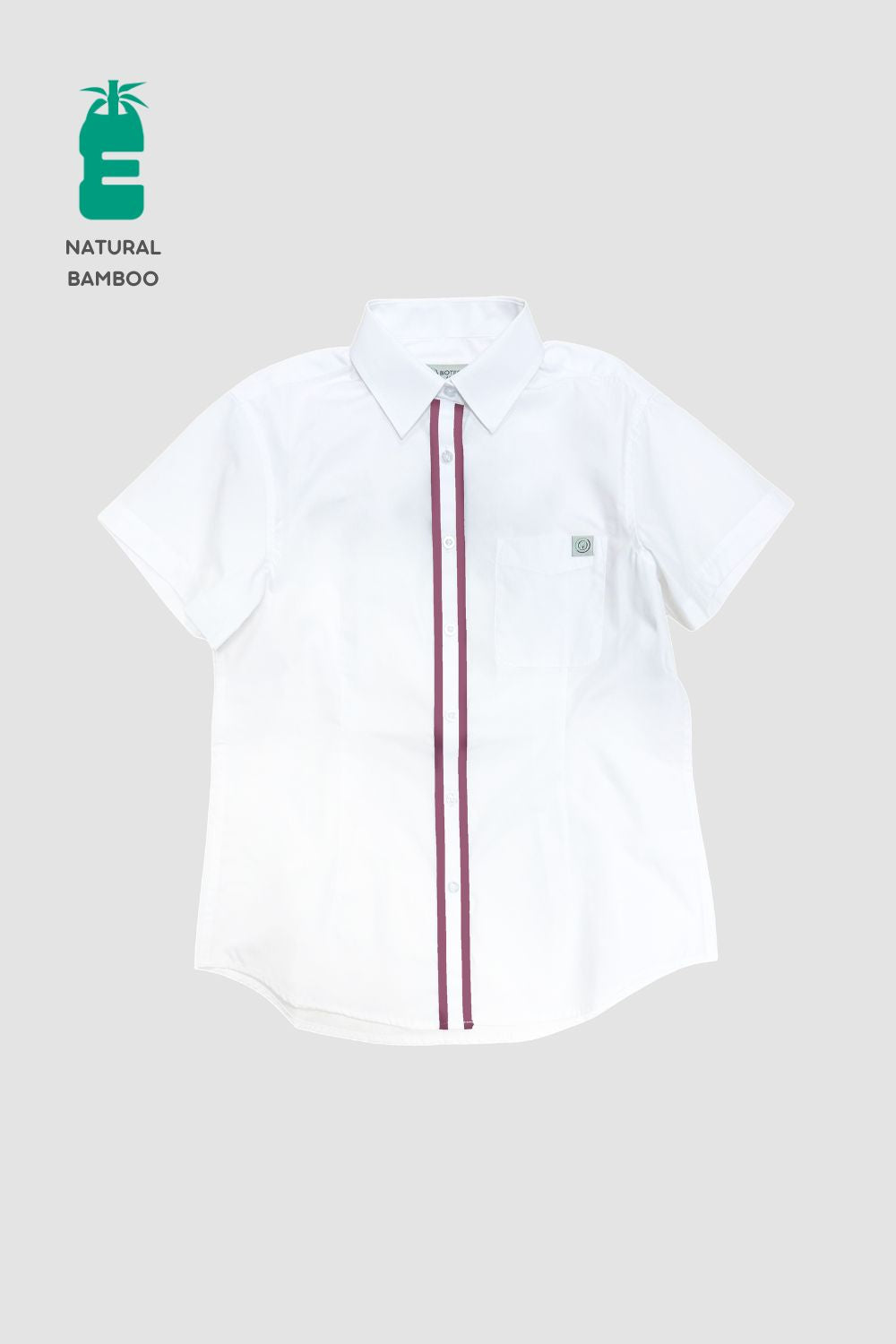 <b>H-PRIVILEGE</b> | 保安 - Women's BioNTex™ Sustainable Double Piping Short Sleeve Shirt