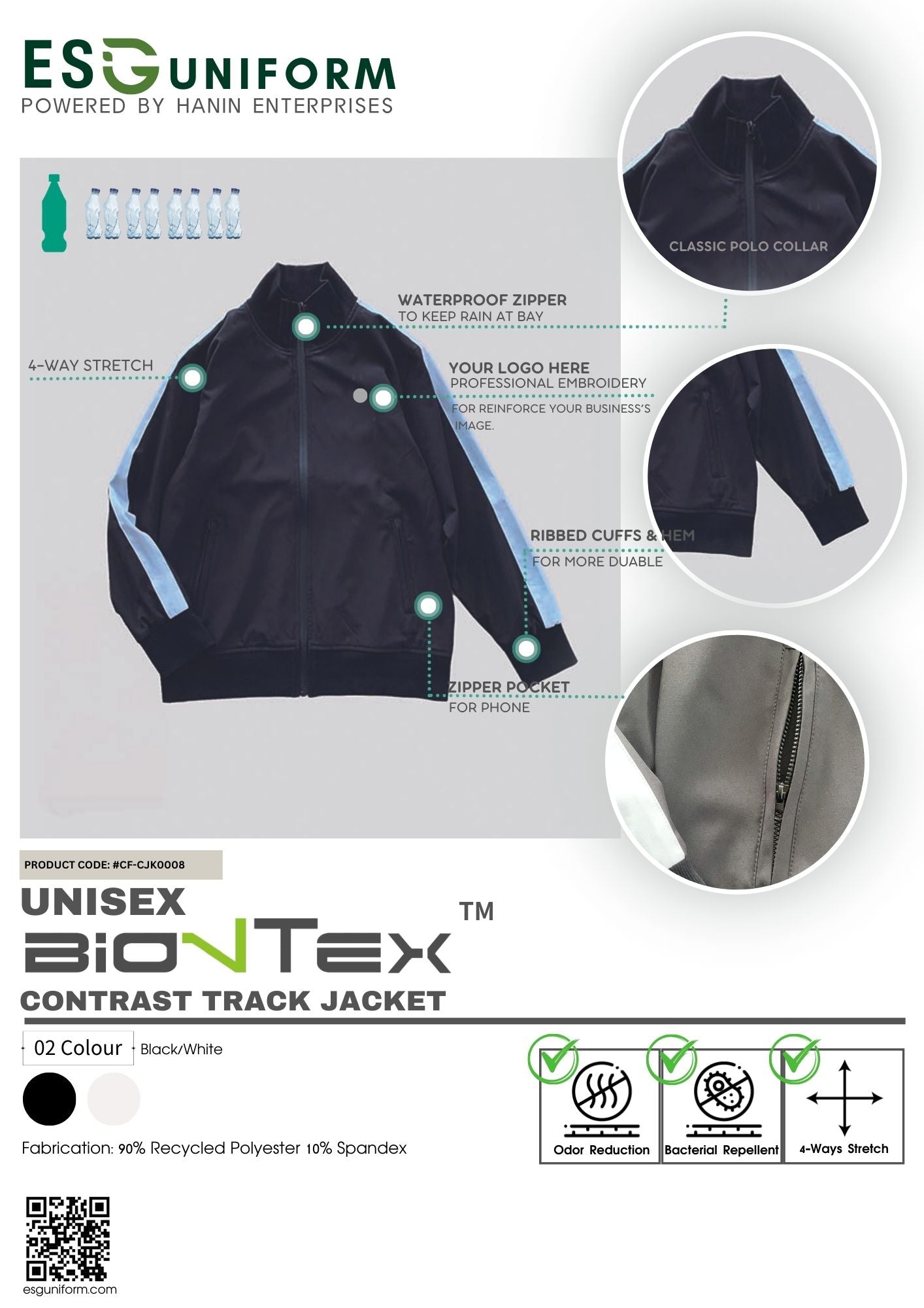 Konica Minolta I Unisex BioNTex™ Eco Windbreaker