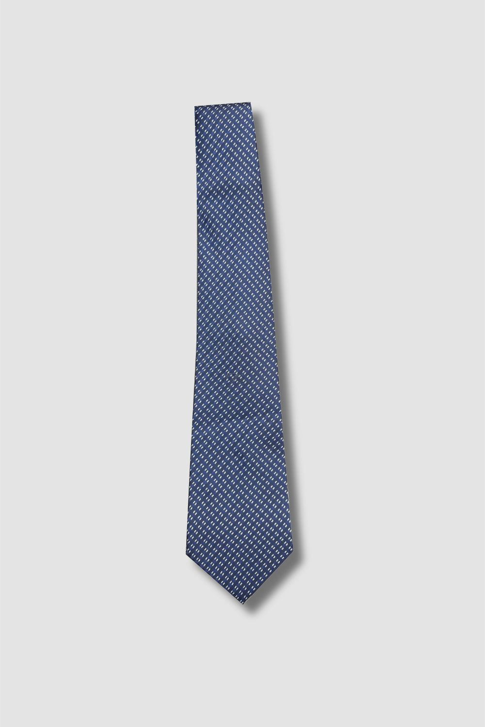<b>HKCEC F&B Catering_Manger & Assistant Manager </b> Unisex's Navy tie with dotted stripes TIE0006