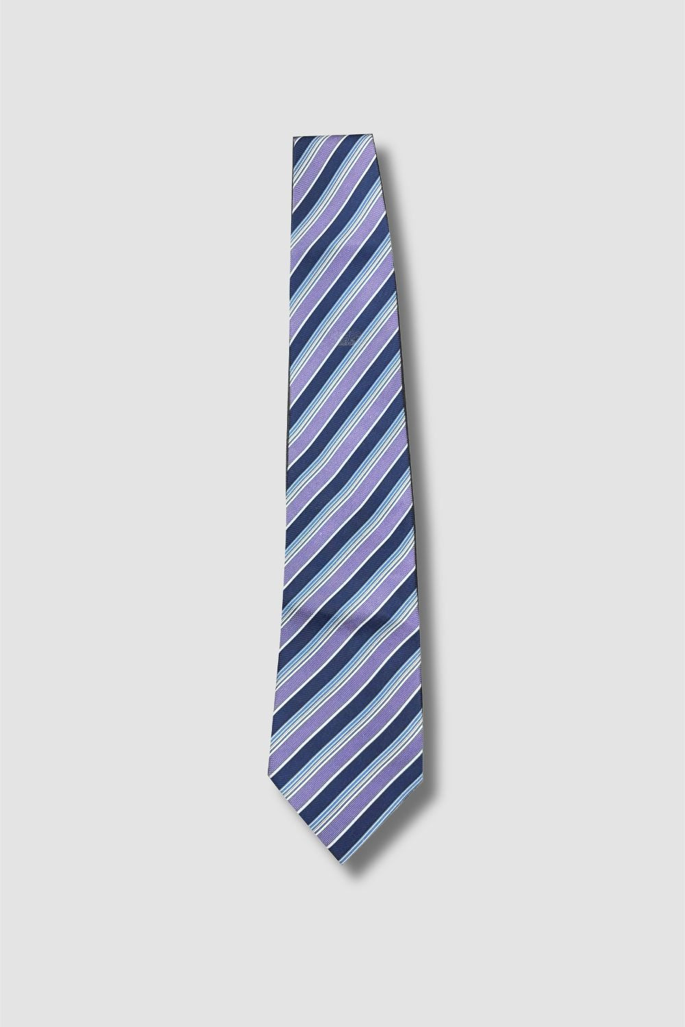 <b>HKCEC F&B Catering_Team Leader </b>Unisex Diagonal striped purple tie TIE0008