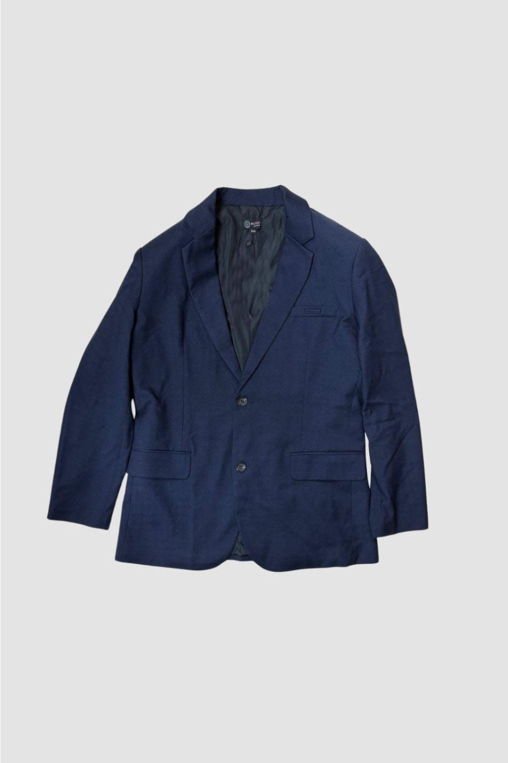 <b>HKCEC Event Executive </b> | Men's  Navy Checked Suit Jacket_MJK0033