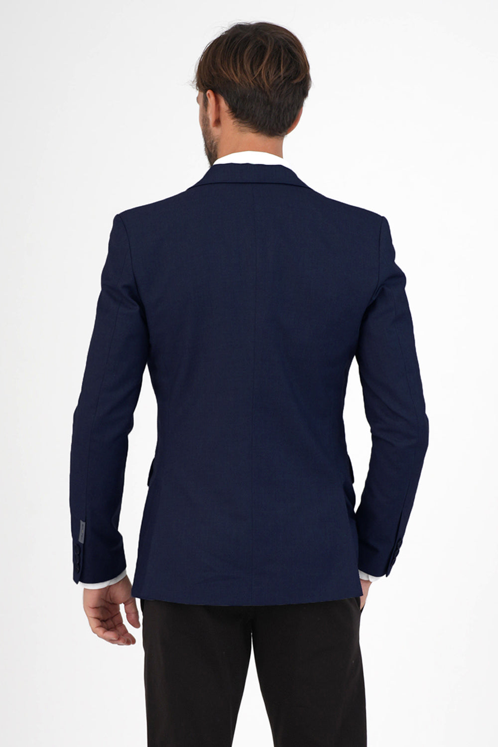 <b>HKCEC</b> Men's Eco Formal Blazer with Contrast Jet