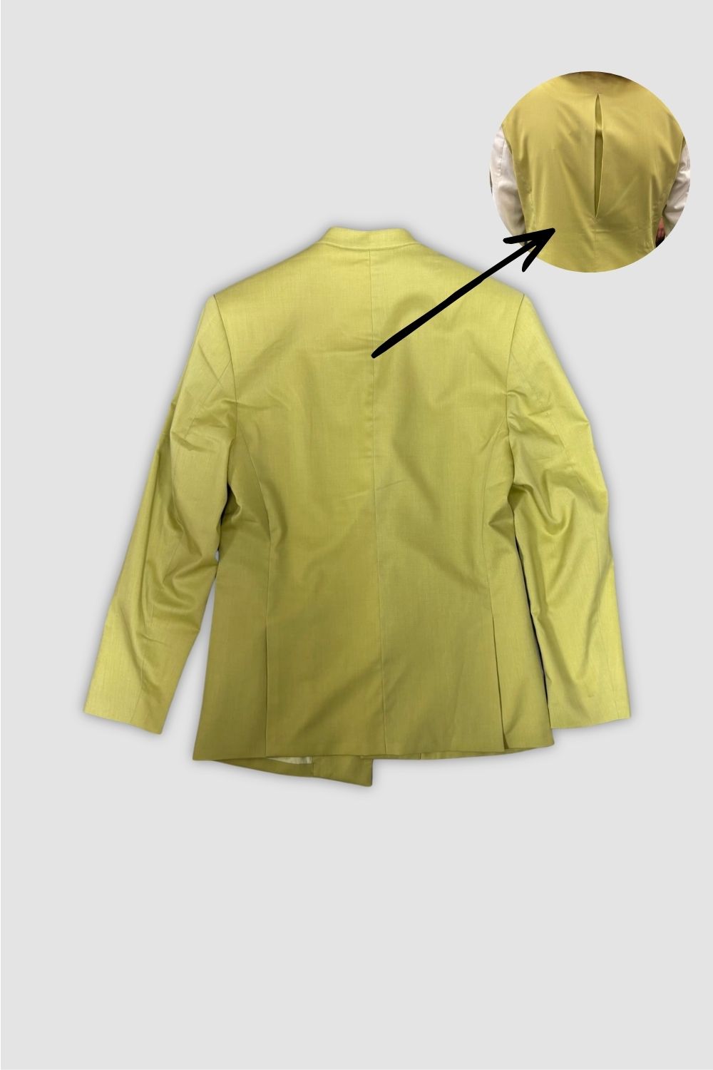 <b>HKCEC The Atrium_Captain</b> | Men's Solid Asymmetric Mandarin collar jacket _MJK0024C