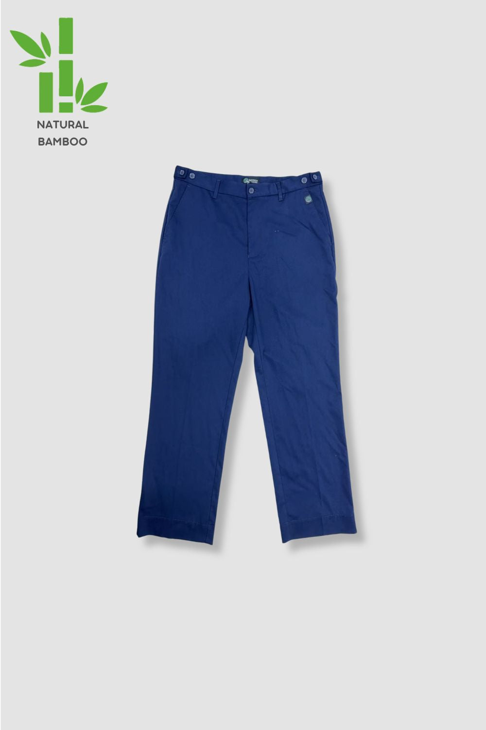 <b>ESGUniform</b> | Men's Adjustable Waistband Navy Pants_MPS0033