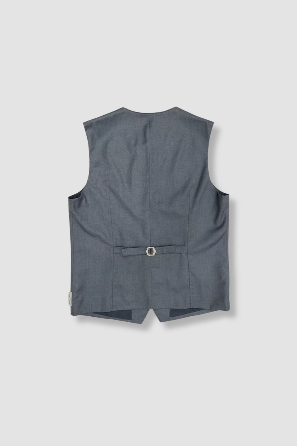 <b>HKCEC F&B Catering_Casual Labour</b> | Male Round Grey Waistcoat (no piping)  MVT0003A