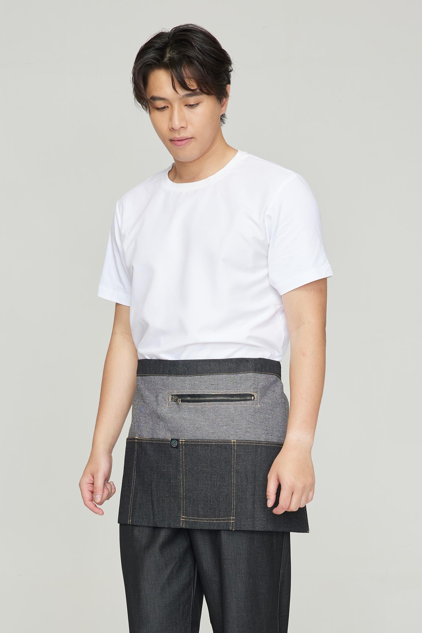 Unisex BioNTex™ Denim Apron With 4 Pockets