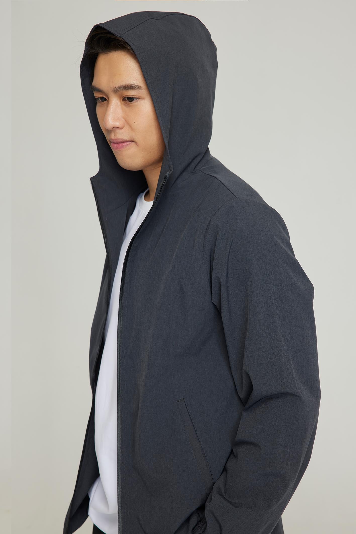 Men's BioNTex™ Hooded Windbreaker