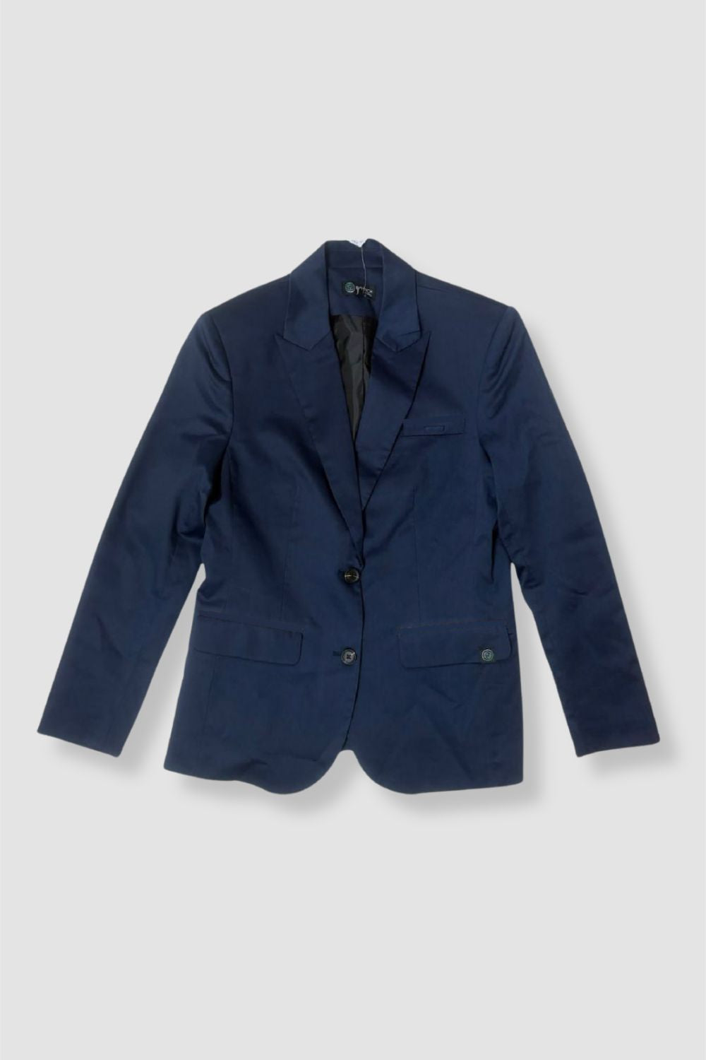 <b>HKCEC Event Executive  </b> | Women's Navy Checked Suit Jacket_WJK0027