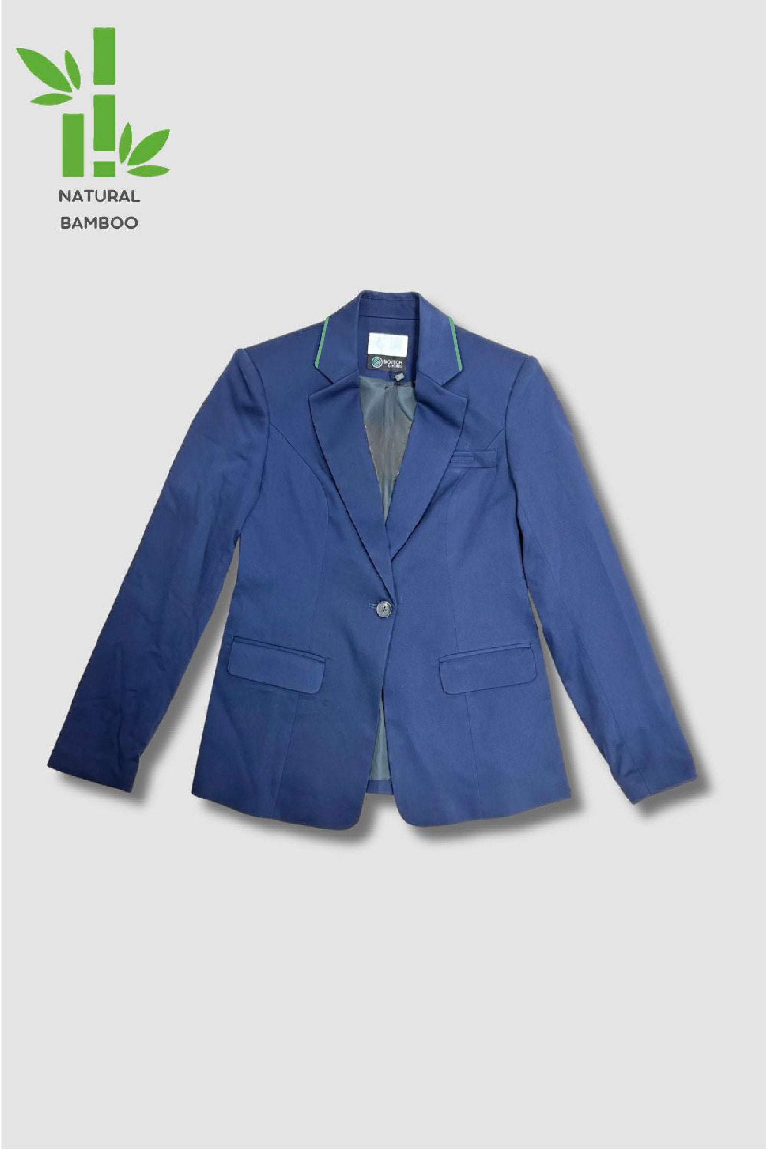 <b>HKCEC Security_AVSM,VSS,SVSO & VSO</b> | Women's Navy Suit Jacket with contrast lapel_WJK0044