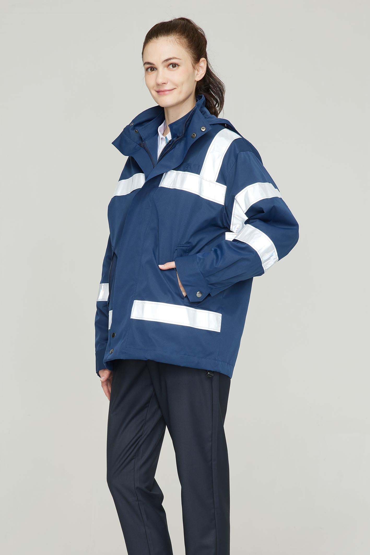 Unisex BioNTex™ Double Layered Quilted Jacket