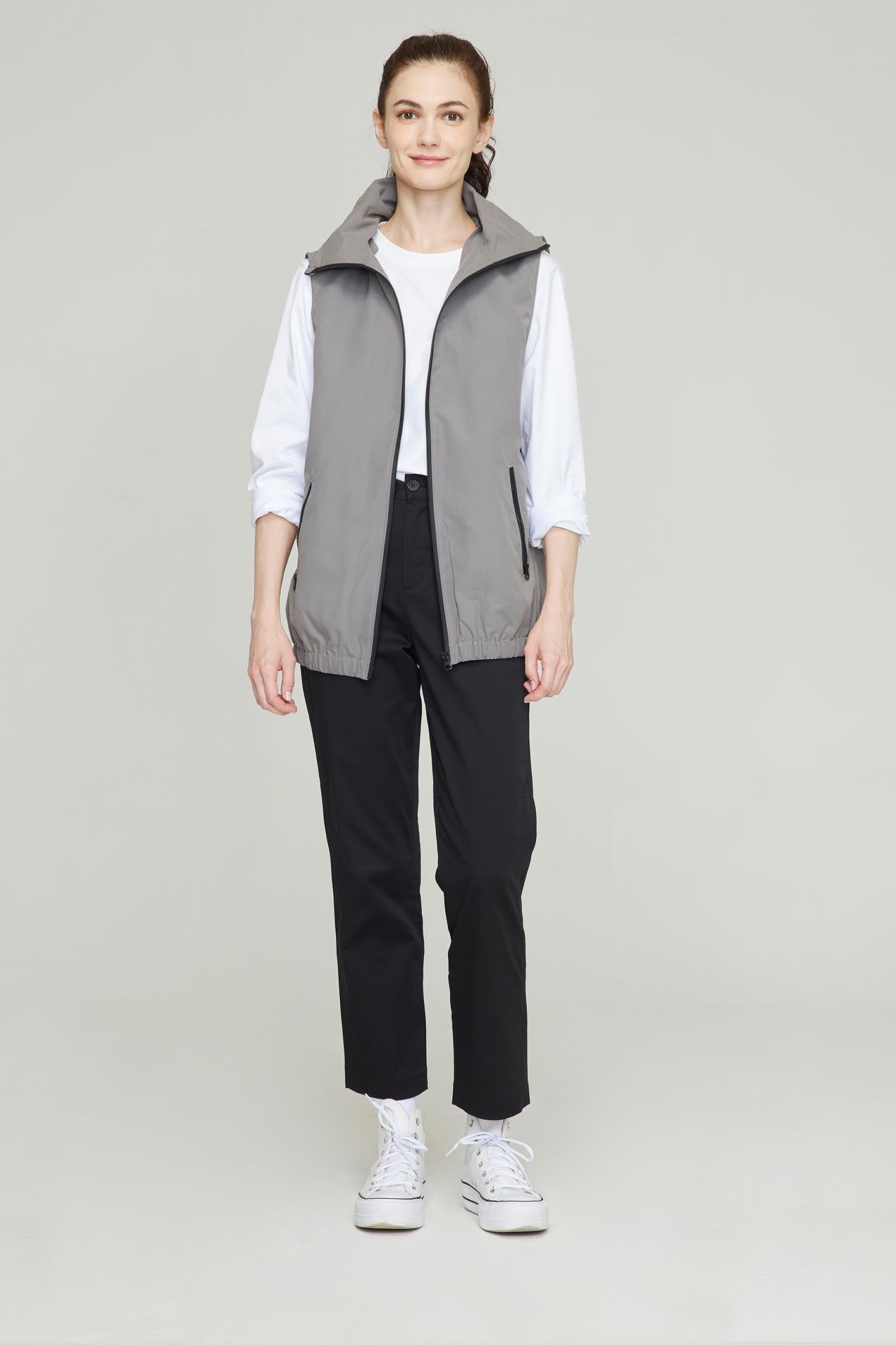 Unisex BioNTex™ Hooded Vest with Mask